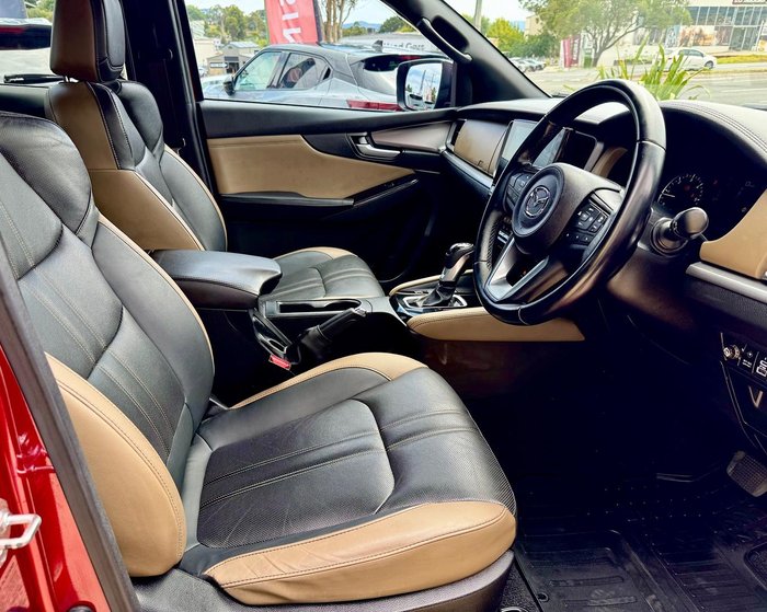 2021 Mazda BT-50 SP TF 4X4 Dual Range Red Volcano