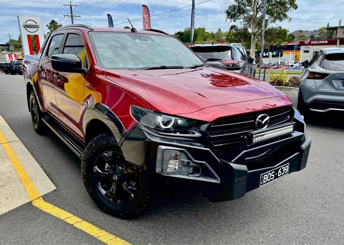2021 Mazda BT-50 SP TF 4X4 Dual Range Red Volcano