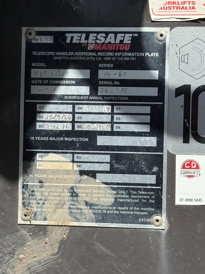 2012 Manitou Mht10225l