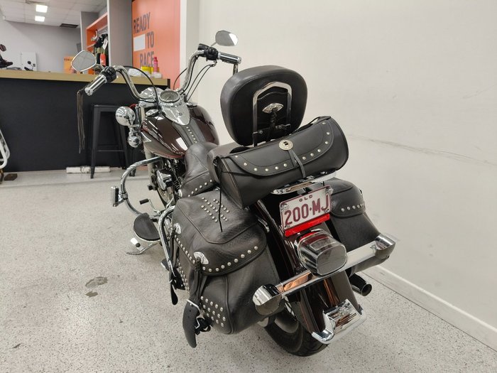 2011 Harley-davidson FLSTC HERITAGE SOFTAIL CLASSIC MAROON