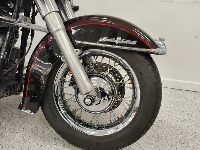 2011 Harley-davidson FLSTC HERITAGE SOFTAIL CLASSIC MAROON