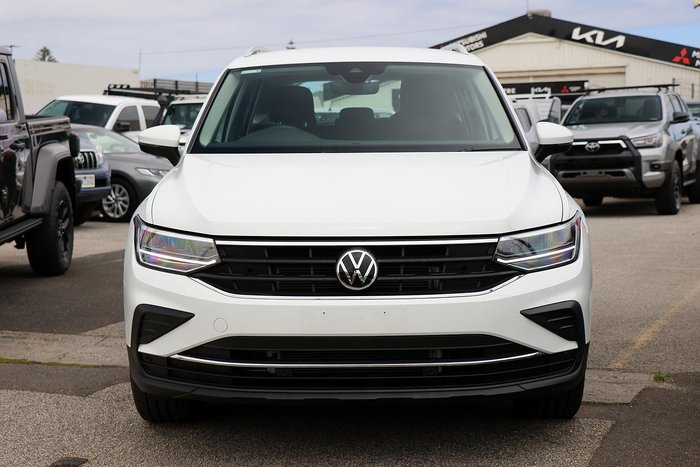 2021 Volkswagen Tiguan 132TSI Life 5N MY21 Four Wheel Drive Pure White
