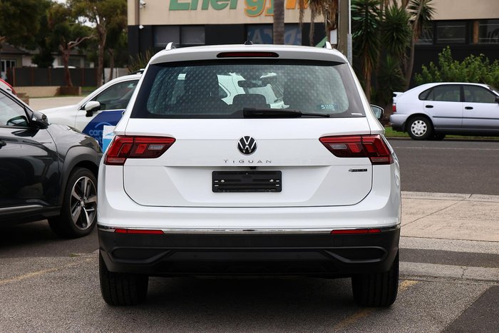 2021 Volkswagen Tiguan 132TSI Life 5N MY21 Four Wheel Drive Pure White