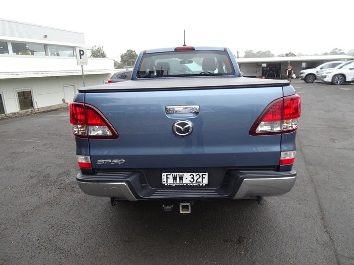 2019 Mazda BT-50 XTR UR 4X4 Dual Range Blue Reflex