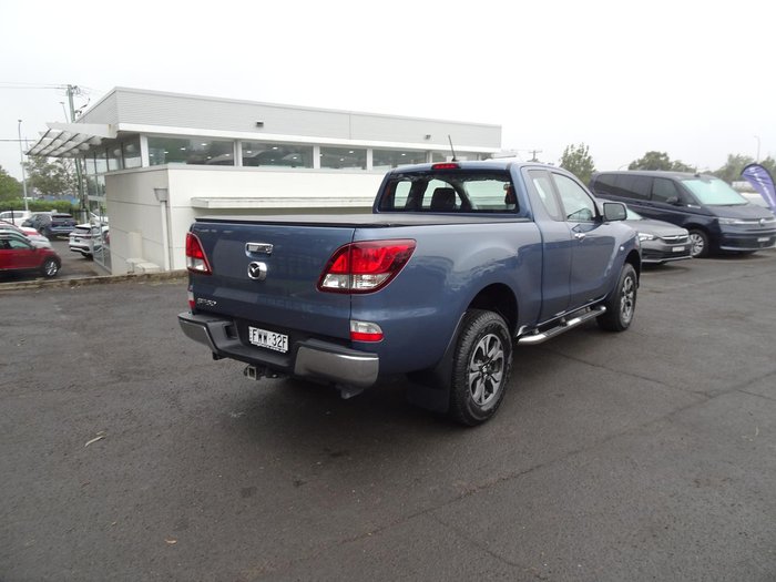 2019 Mazda BT-50 XTR UR 4X4 Dual Range Blue Reflex