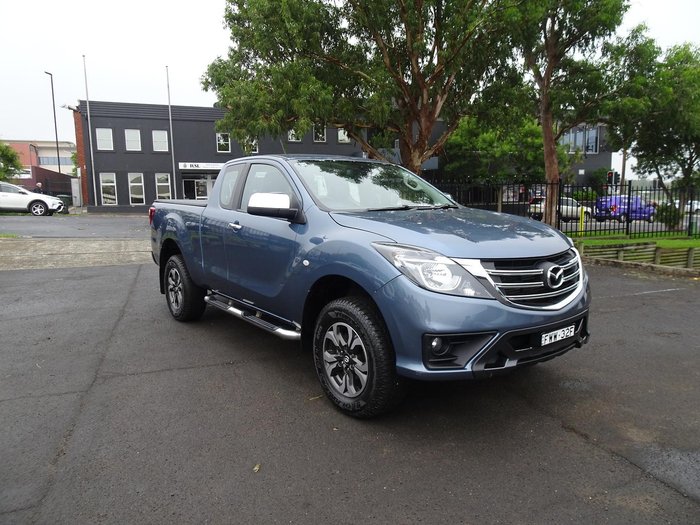 2019 Mazda BT-50 XTR UR 4X4 Dual Range Blue Reflex