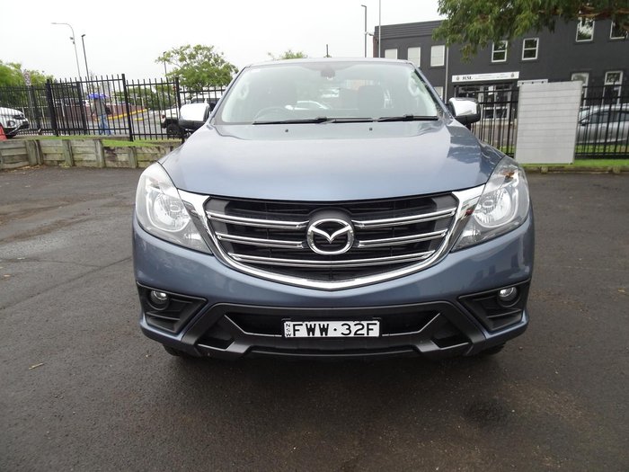 2019 Mazda BT-50 XTR UR 4X4 Dual Range Blue Reflex