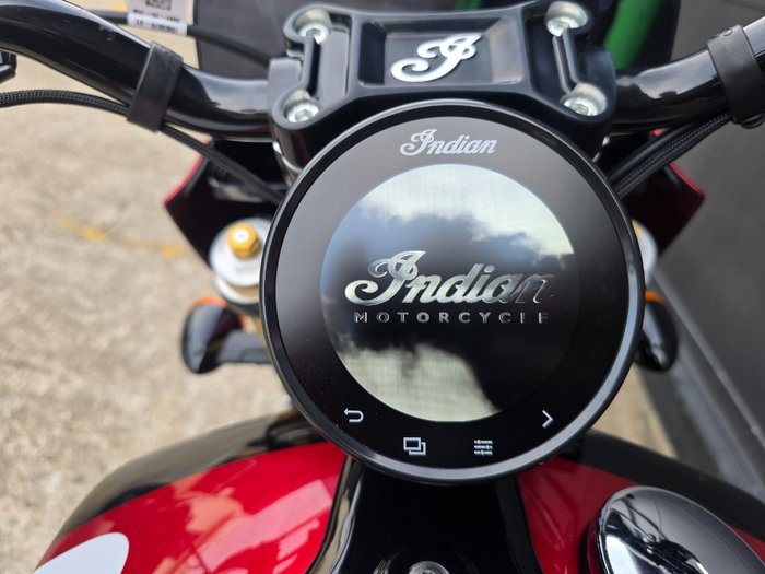 2025 Indian 2025 INDIAN 1250CC 101 SCOUT SUNSET RED METALLIC