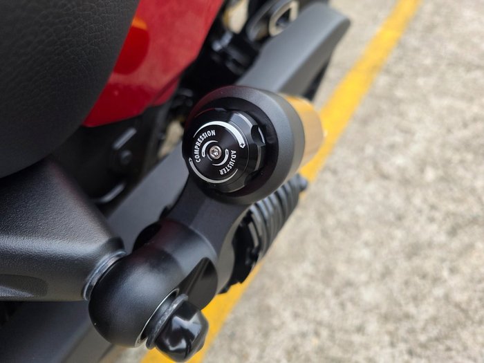 2025 Indian 2025 INDIAN 1250CC 101 SCOUT SUNSET RED METALLIC