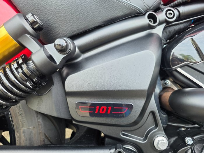 2025 Indian 2025 INDIAN 1250CC 101 SCOUT SUNSET RED METALLIC