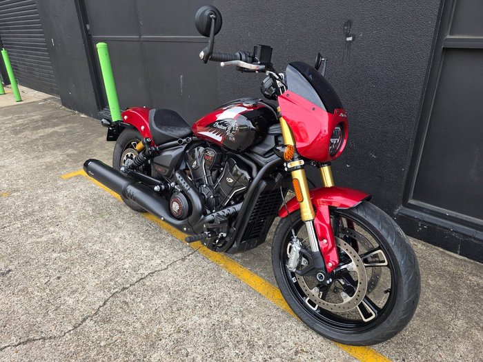 2025 Indian 2025 INDIAN 1250CC 101 SCOUT SUNSET RED METALLIC