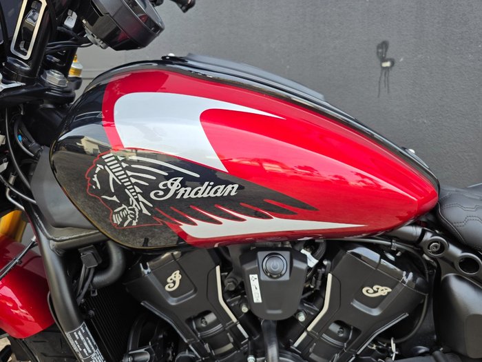 2025 Indian 2025 INDIAN 1250CC 101 SCOUT SUNSET RED METALLIC
