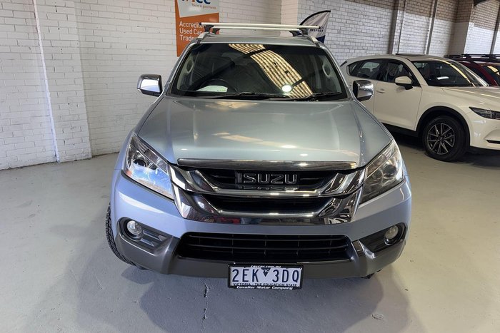 2014 Isuzu MU-X LS-T MY14 4X4 Dual Range Fjord Blue