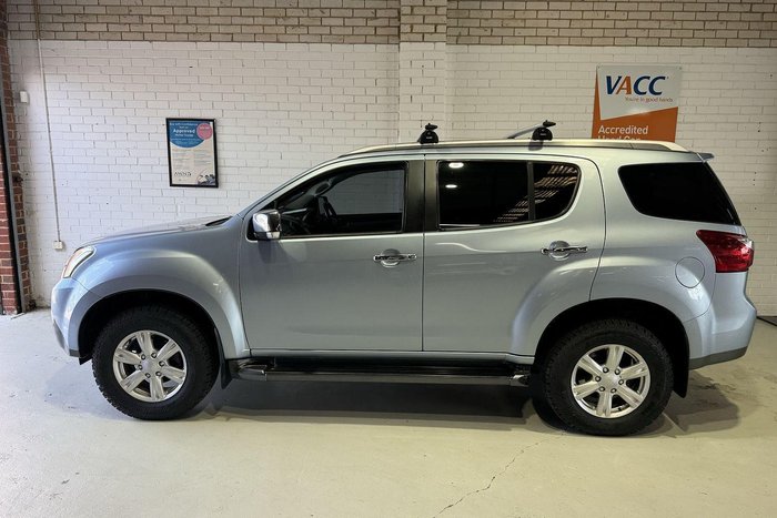 2014 Isuzu MU-X LS-T MY14 4X4 Dual Range Fjord Blue