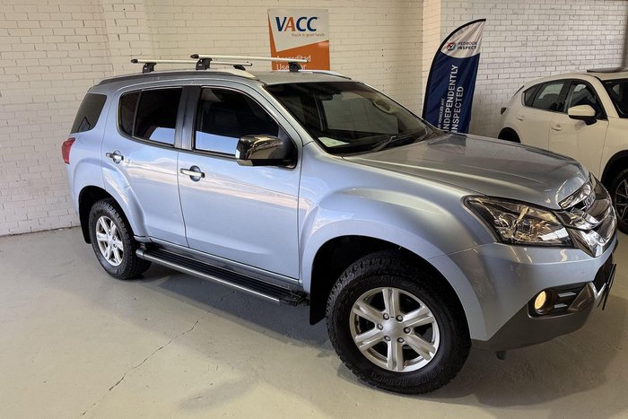 2014 Isuzu MU-X LS-T MY14 4X4 Dual Range Fjord Blue