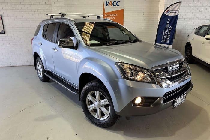 2014 Isuzu MU-X LS-T MY14 4X4 Dual Range Fjord Blue