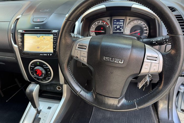 2014 Isuzu MU-X LS-T MY14 4X4 Dual Range Fjord Blue