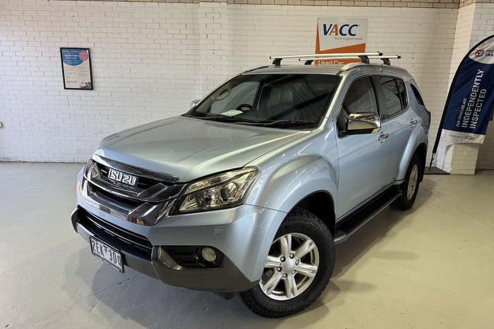 2014 Isuzu MU-X LS-T MY14 4X4 Dual Range Fjord Blue