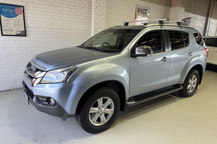 2014 Isuzu MU-X LS-T MY14 4X4 Dual Range Fjord Blue