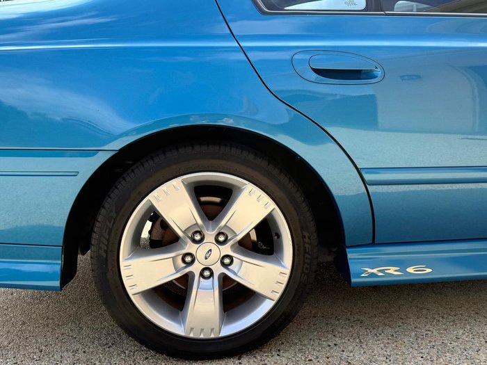 2007 Ford Falcon XR6 Turbo BF Mk II Neo Blue