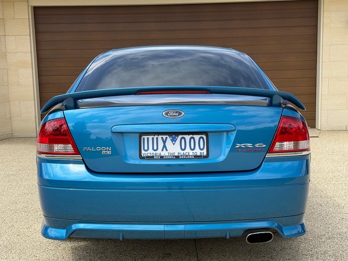 2007 Ford Falcon XR6 Turbo BF Mk II Neo Blue