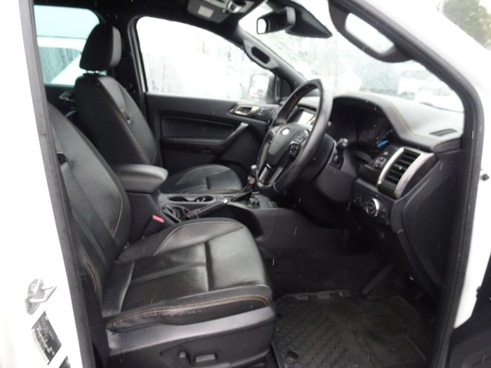 2019 Ford Ranger Wildtrak PX MkIII MY19 4X4 Dual Range Arctic White