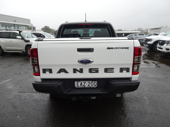 2019 Ford Ranger Wildtrak PX MkIII MY19 4X4 Dual Range Arctic White