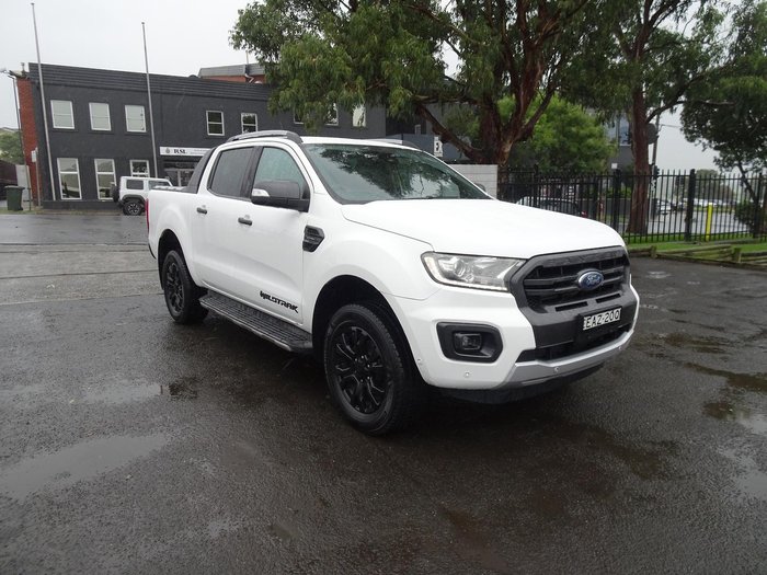 2019 Ford Ranger Wildtrak PX MkIII MY19 4X4 Dual Range Arctic White