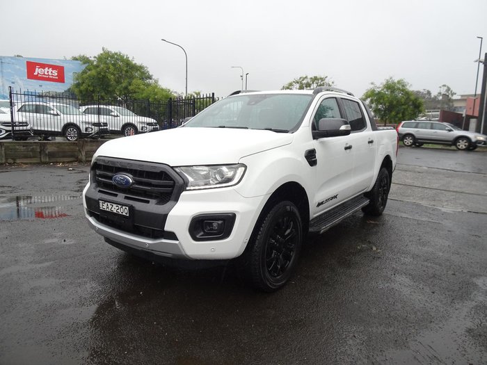 2019 Ford Ranger Wildtrak PX MkIII MY19 4X4 Dual Range Arctic White