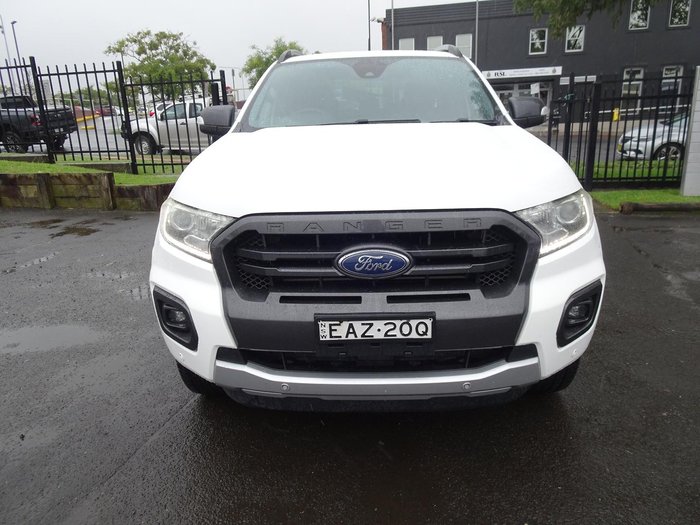 2019 Ford Ranger Wildtrak PX MkIII MY19 4X4 Dual Range Arctic White