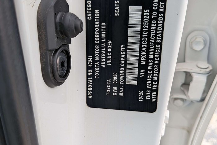 2020 Toyota Hilux SR