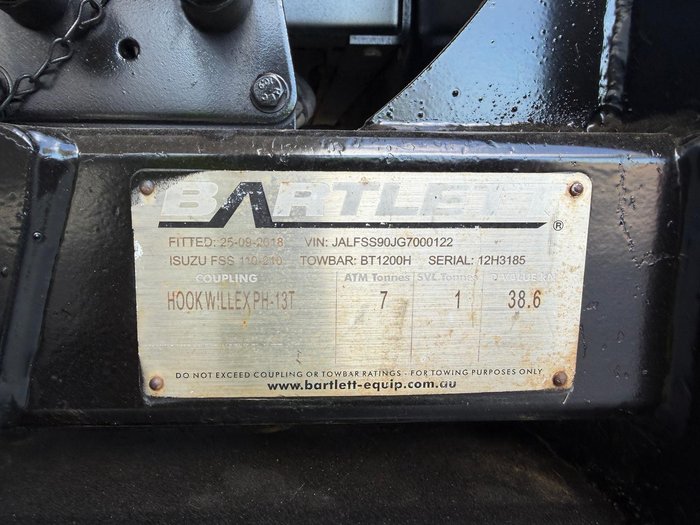 2018 Isuzu F Series FSS110-210