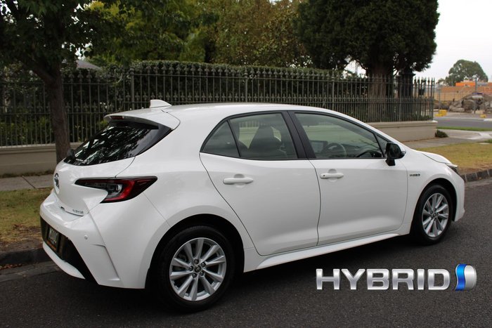 2022 Toyota Corolla Ascent Sport Hybrid ZWE219R Glacier White