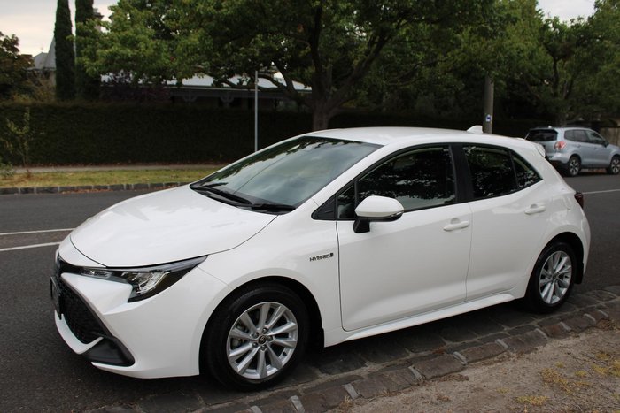 2022 Toyota Corolla Ascent Sport Hybrid ZWE219R Glacier White