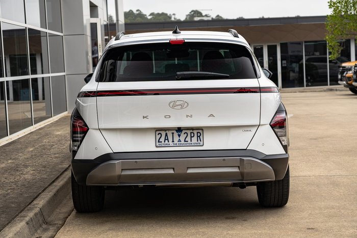 2024 Hyundai Kona Hybrid Premium SX2.V1 MY24 Atlas White