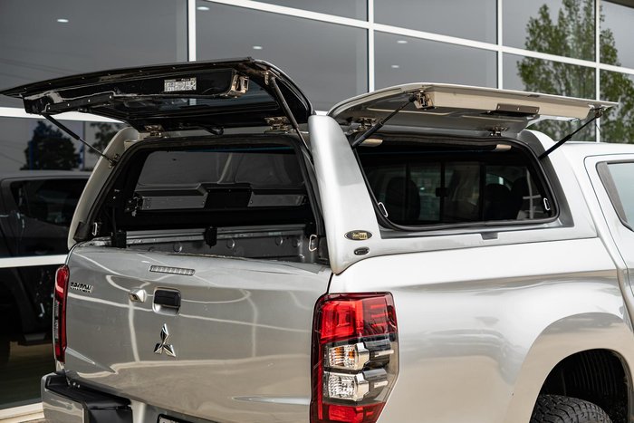 2022 Mitsubishi Triton GLX+ MR MY22.5 4X4 Dual Range Sterling Silver