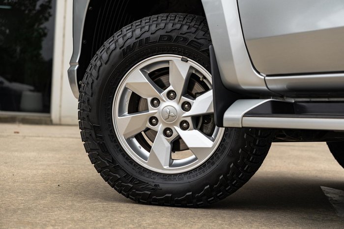 2022 Mitsubishi Triton GLX+ MR MY22.5 4X4 Dual Range Sterling Silver