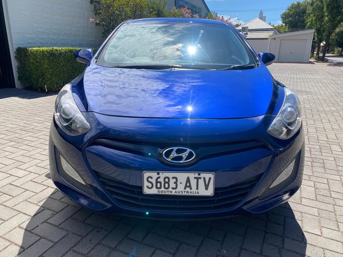 2012 Hyundai i30 Active GD Santorini Blue