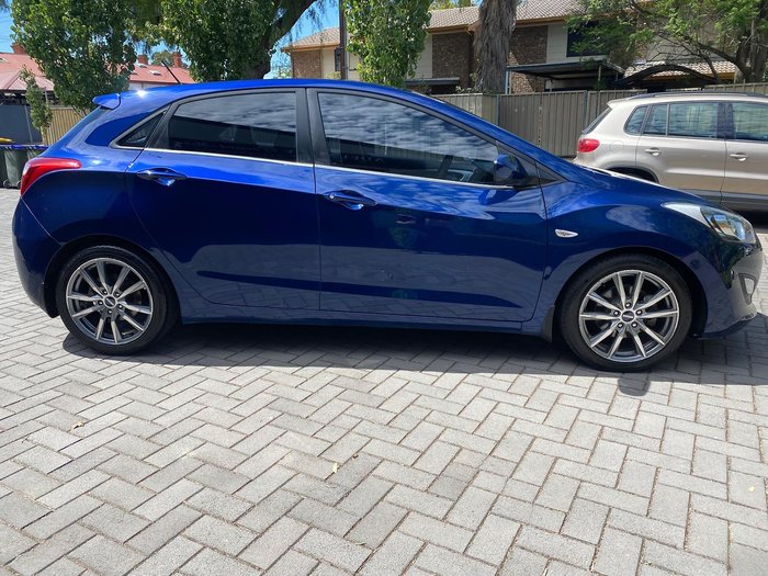 2012 Hyundai i30 Active GD Santorini Blue