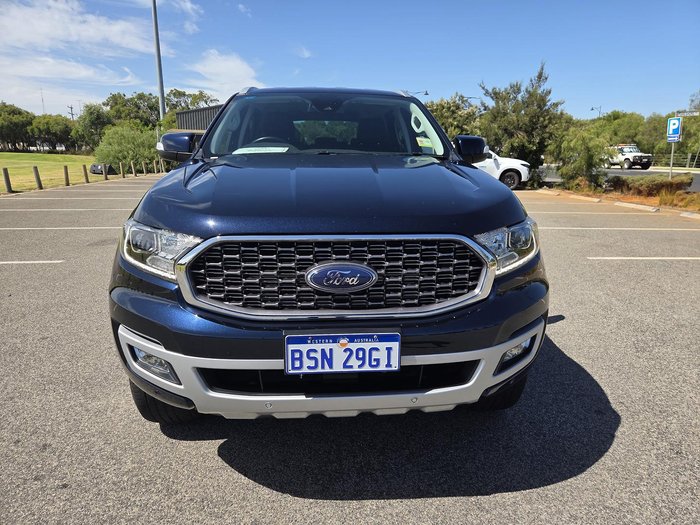 2022 Ford Everest Trend UA II MY21.75 Deep Crystal Blue