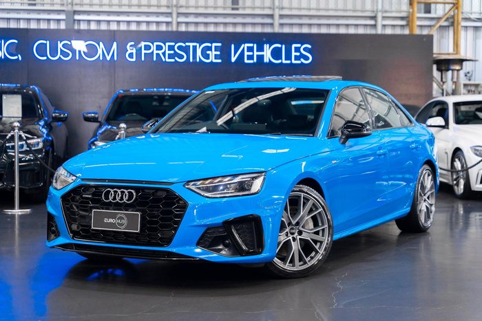 2021 Audi A4 45 TFSI S line B9 MY21 Four Wheel Drive Turbo Blue