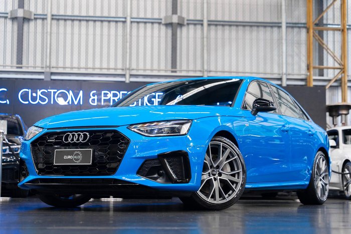 2021 Audi A4 45 TFSI S line B9 MY21 Four Wheel Drive Turbo Blue