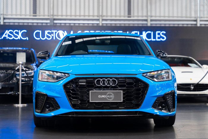 2021 Audi A4 45 TFSI S line B9 MY21 Four Wheel Drive Turbo Blue