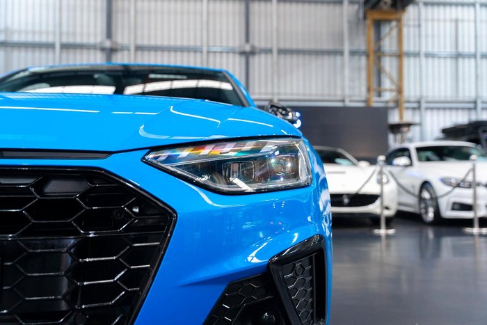 2021 Audi A4 45 TFSI S line B9 MY21 Four Wheel Drive Turbo Blue