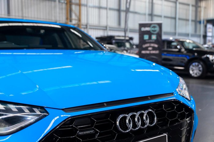 2021 Audi A4 45 TFSI S line B9 MY21 Four Wheel Drive Turbo Blue