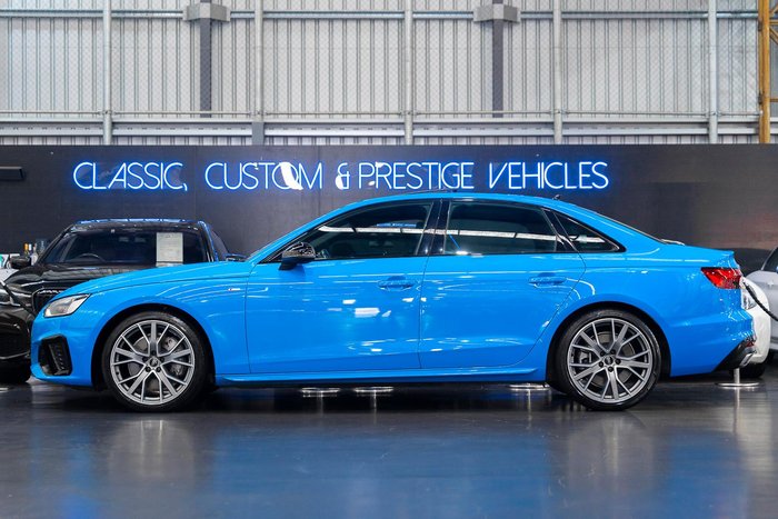 2021 Audi A4 45 TFSI S line B9 MY21 Four Wheel Drive Turbo Blue