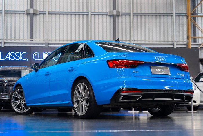 2021 Audi A4 45 TFSI S line B9 MY21 Four Wheel Drive Turbo Blue