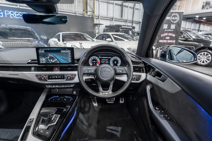 2021 Audi A4 45 TFSI S line B9 MY21 Four Wheel Drive Turbo Blue