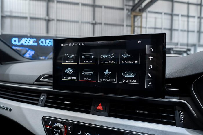 2021 Audi A4 45 TFSI S line B9 MY21 Four Wheel Drive Turbo Blue