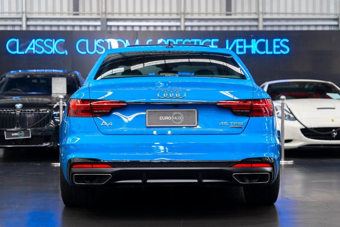 2021 Audi A4 45 TFSI S line B9 MY21 Four Wheel Drive Turbo Blue